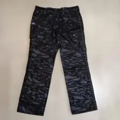 TIGORA 迷彩柄 ブラック ゴルフパンツ　ウエスト85