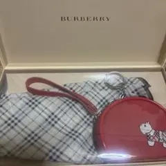 BURBERRYバーバリー ポーチ ハンカチセット 未使用