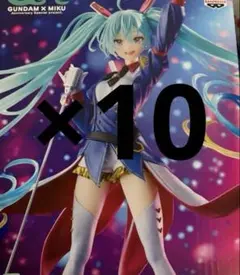 10点 ガンダム45周年×初音ミク BANPRESTO EVOLVE-フィギュア