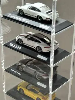 ポルシェ1/43ミニカー10台　純正ケース　ミニチャンプス 911R GT2RSのサムネイル