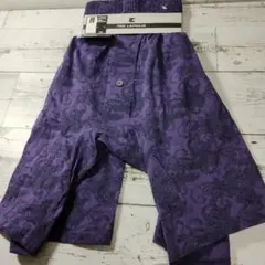 TED LAPIDUS 紫色 ロングトランクス Lヒザ上丈綿１００％新品