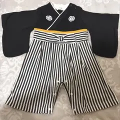【美品】袴ロンパース　70