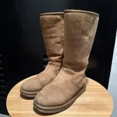 UGG ムートン ロング ブーツ ブラウン 24cm