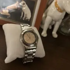 Swatch シルバー ベージュ 文字盤 時計