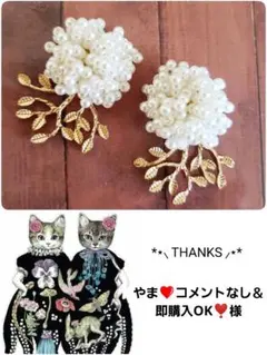 やま❤様専用✧*̣̩⋆̩☽⋆゜ハンドメイド ピアス イヤリング 大ぶり