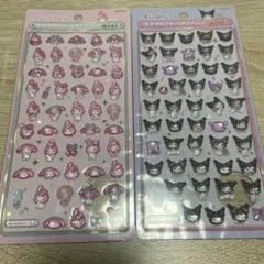 【正規品】ボンボンドロップシールミニ サンリオ マイメロディ&クロミ　セット