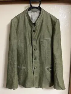 LODENFREY リネンチロリアンジャケット　メンズL相当