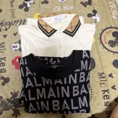 メンズ 半袖 ポロシャツ Tシャツ 2点セット まとめ売り