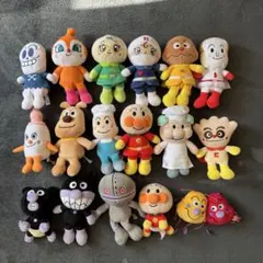 アンパンマン　プリちぃビーンズコレクション　17体まとめ売り