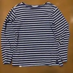 ストライプ 長袖 ボートネック Tシャツ　00s