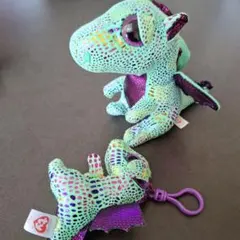 ty タイ　ドラゴン ぬいぐるみ キーホルダー マスコット　2個セット　激安