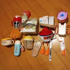 離乳食　マグ　お出かけセット　スヌーピー　ダブルビー　　　リッチェル