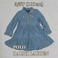 POLO RALPH LAUREN デニムワンピース 100cm
