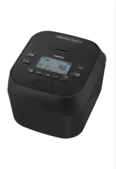 東芝 真空圧力IH炊飯器 5.5合 ブラックのサムネイル