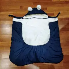 フード付き 防寒ケープ　抱っこ紐　ベビーカー