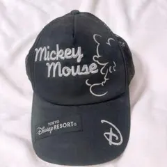 東京ディズニーリゾート Mickey Mouse キャップ　ブラック