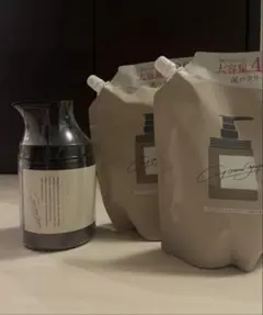 定期本日到着分cocone クレイクリームシャンプー　ボトルと詰め替え