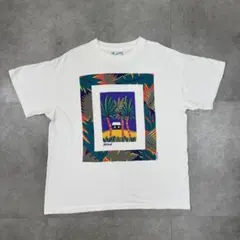 90s USA製 SGT LEISURE マウイ ハワイ アート Tシャツ XL