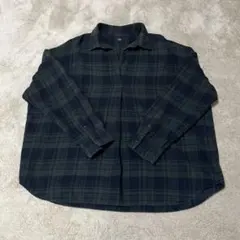 UNIQLO ユニクロ　チェック柄　シャツ　チュニック　XLサイズ