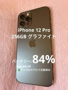 iPhone 12 Pro 256GB グラファイト