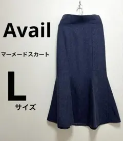 ✧*。Avail CHIP CLIP レースアップマーメードスカート Lサイズのサムネイル