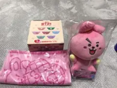 一番くじ　BT21 COOKY ぬいぐるみセット
