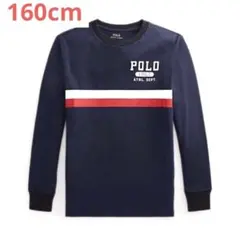 ラルフローレン 160cm ロゴ コットン ロングスリーブ Tシャツ 新品未使用