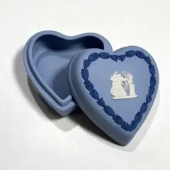 【美品】WEDGWOOD ウェッジウッド ハート型 小物入れ ジャスパーのサムネイル