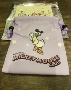 Disney MICKEY MOUSE CLUB 巾着袋 デイジー