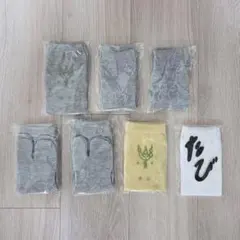 足袋ソックス　靴下　7足セット　カラー多様