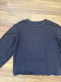 ミズイロインド　カットソー　Tシャツ グレー