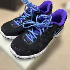 Nike ブラック/パープル スニーカー