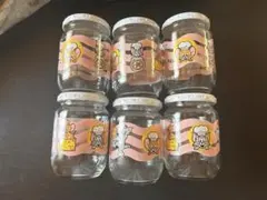 キューピー　マヨネーズ　トムとジェリー　空き瓶 6個　空瓶　　Kewpie