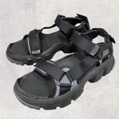 オニツカタイガー DENTIGRE BELTED 28cm ブラック　サンダルのサムネイル