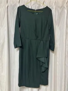 ひざ丈ワンピース