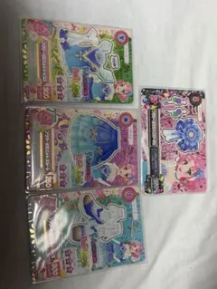 北大路さくらちゃん　アイカツカード 4枚