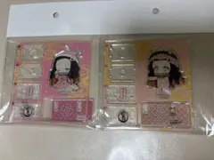 竈門禰豆子 鬼滅の刃 えふぉるめ パジャキャラ アクリルペンスタンド　2コセット