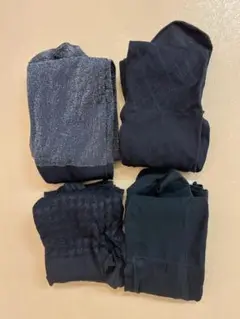 中古 デザインタイツ4点セット