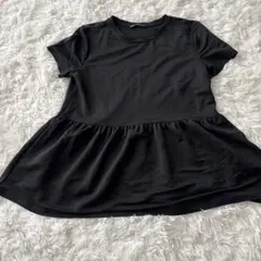 ZARA 黒 半袖チュニック