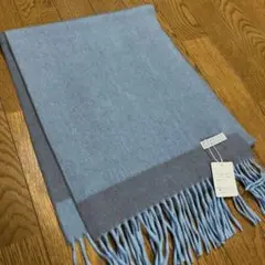 【新品タグ付き】バーニーズニューヨーク カシミヤ100%マフラー