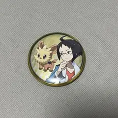 ポケモン チェレン トレーナー 缶バッジ イッシュ地方
