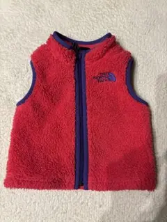 THE NORTH FACE ベビーベスト 80 赤