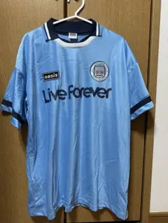 ウェア oasis live forever football shirts L OASIS OFFICIAL 