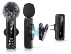 【新品未使用】ワイヤレスピンマイク iPhone/iPad/Android 対応