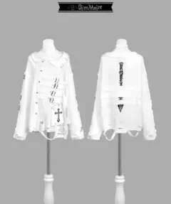 DimMoire ディムモアール 救済の十字ガーゼトップス【Black】 - メルカリ