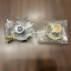 コメダ珈琲店 ボールチェーン付きマスコット 2点セット
