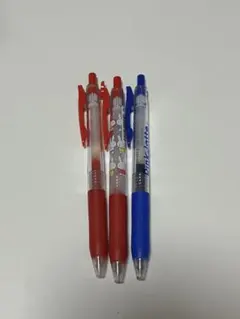 サラサ　ボールペン　赤青　まとめ売り　ミッフィ　ピンクラテ