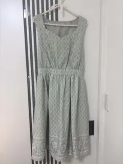 axes femme POETIQUEノースリーブワンピース ジャンパースカート