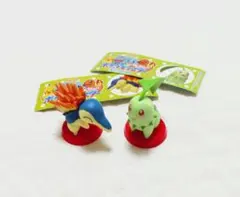 チョコエッグ ポケットモンスター 旅立ちの3匹 ヒノアラシ チコリータ