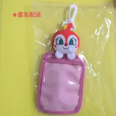 それいけ！アンパンマン ふわふわフェイスパスケース ドキンちゃん